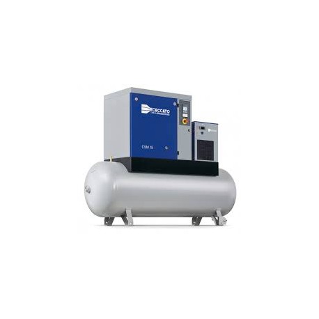 COMPRESSORE ROTATIVO A VITE CON ESSICATORE 10 HP / 7,5 KW