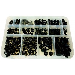 ASSORTIMENTO BOTTONI NERI  