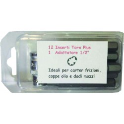 SET INSERTI TORX PLUS CORTI