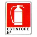 CARTELLO "ESTINTORE"20 121K