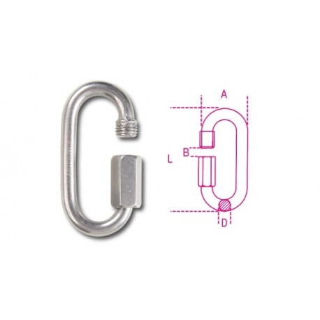MAGLIE DI GIUNZIONE INOX 8X74